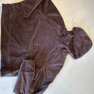 Lululemon Brown Corduroy Hoodie